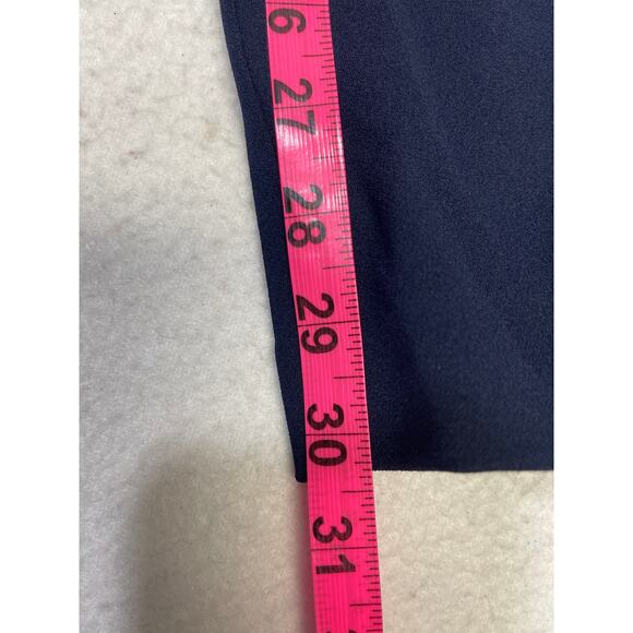 BETSY & ADAM SZ S 4 navy blue embellished beaded flutter sleeve jumpsuit NEW B47 - Picture 4 of 9